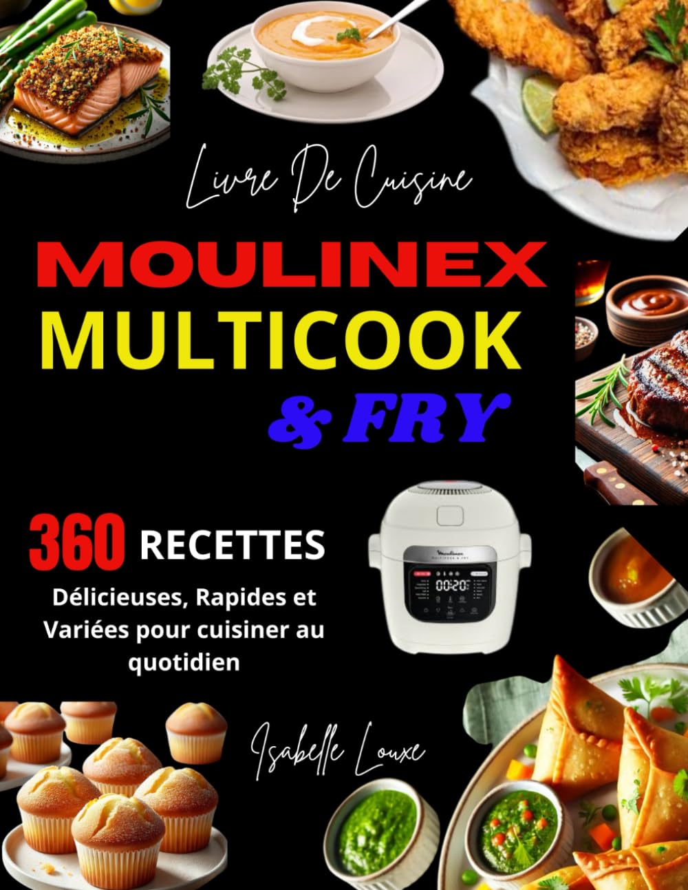 Livre De Cuisine Moulinex Multicook & Fry: 360 Recettes Délicieuses, Rapides et Variées pour cuisiner au quotidien book