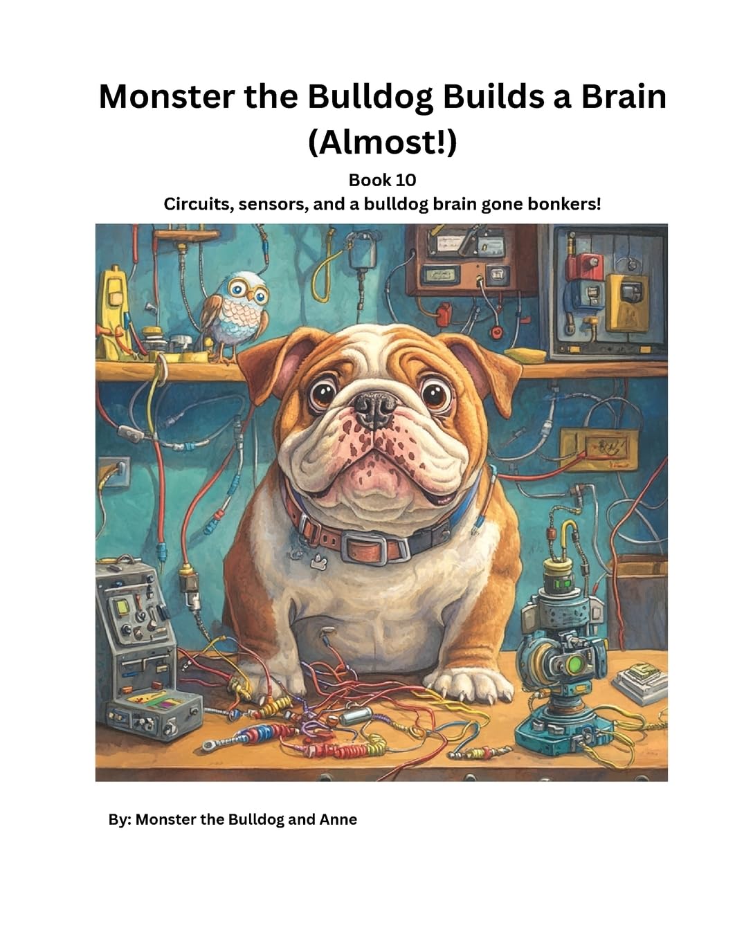 Book 10 - Monster the Bulldog Builds a Brain (Almost!) Novels & Short Stories