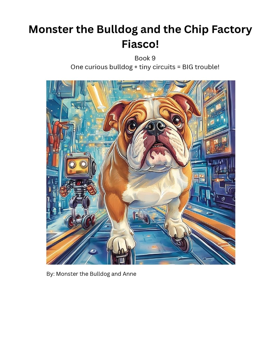 Book 9 - Monster the Bulldog and the Chip Factory Fiasco! Novels & Short Stories