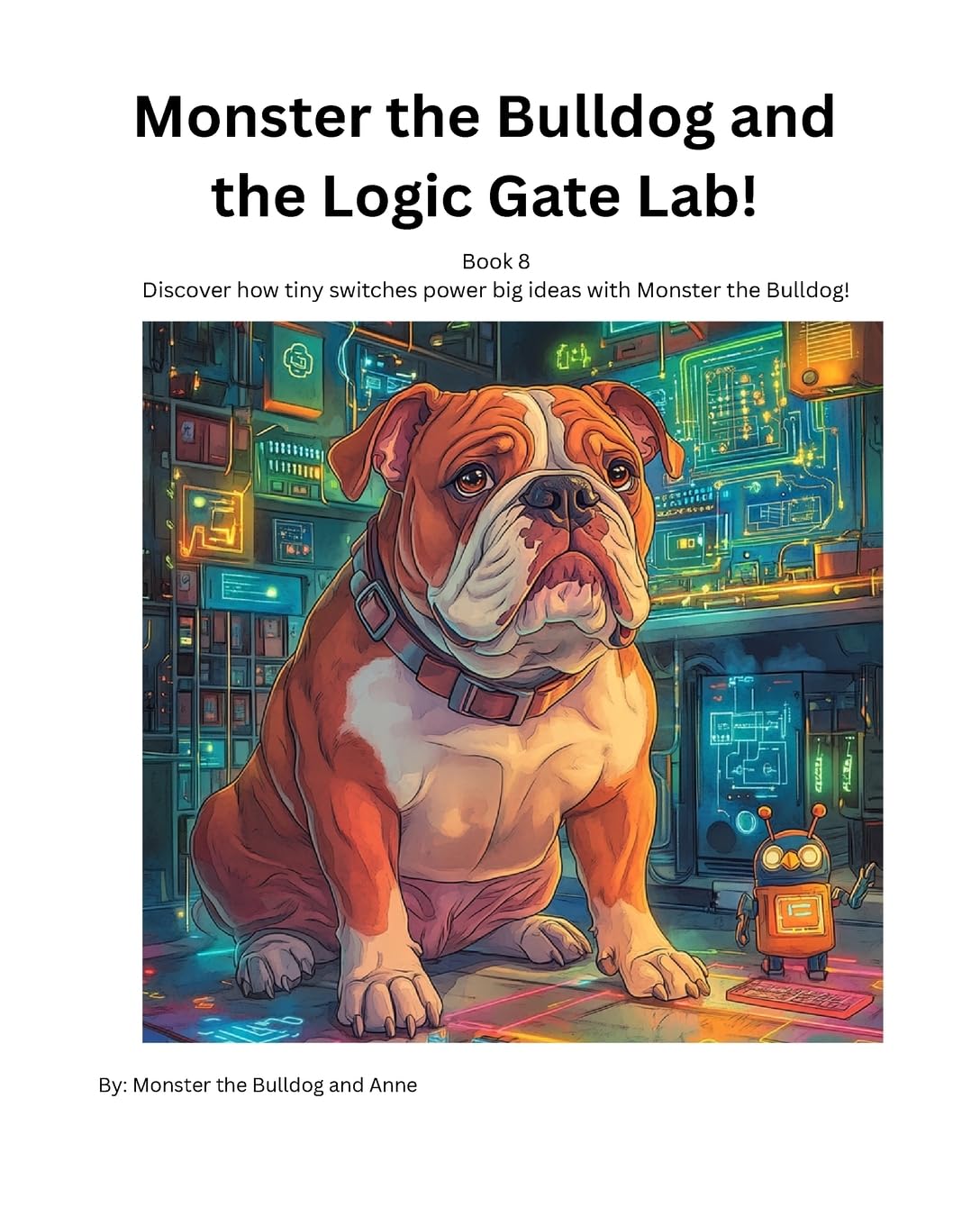 Book 8 - Monster the Bulldog and the Logic Gate Lab! Novels & Short Stories