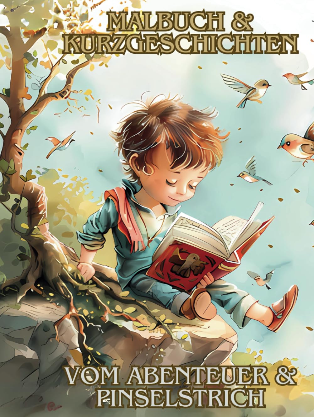 Bunte Geschichten: Vom Abenteuer zum Pinselstrich (Malbuch für Kinder): Malen und Lesen – Entdecke mit jedem Farbtupfer eine neue Welt Non-fiction