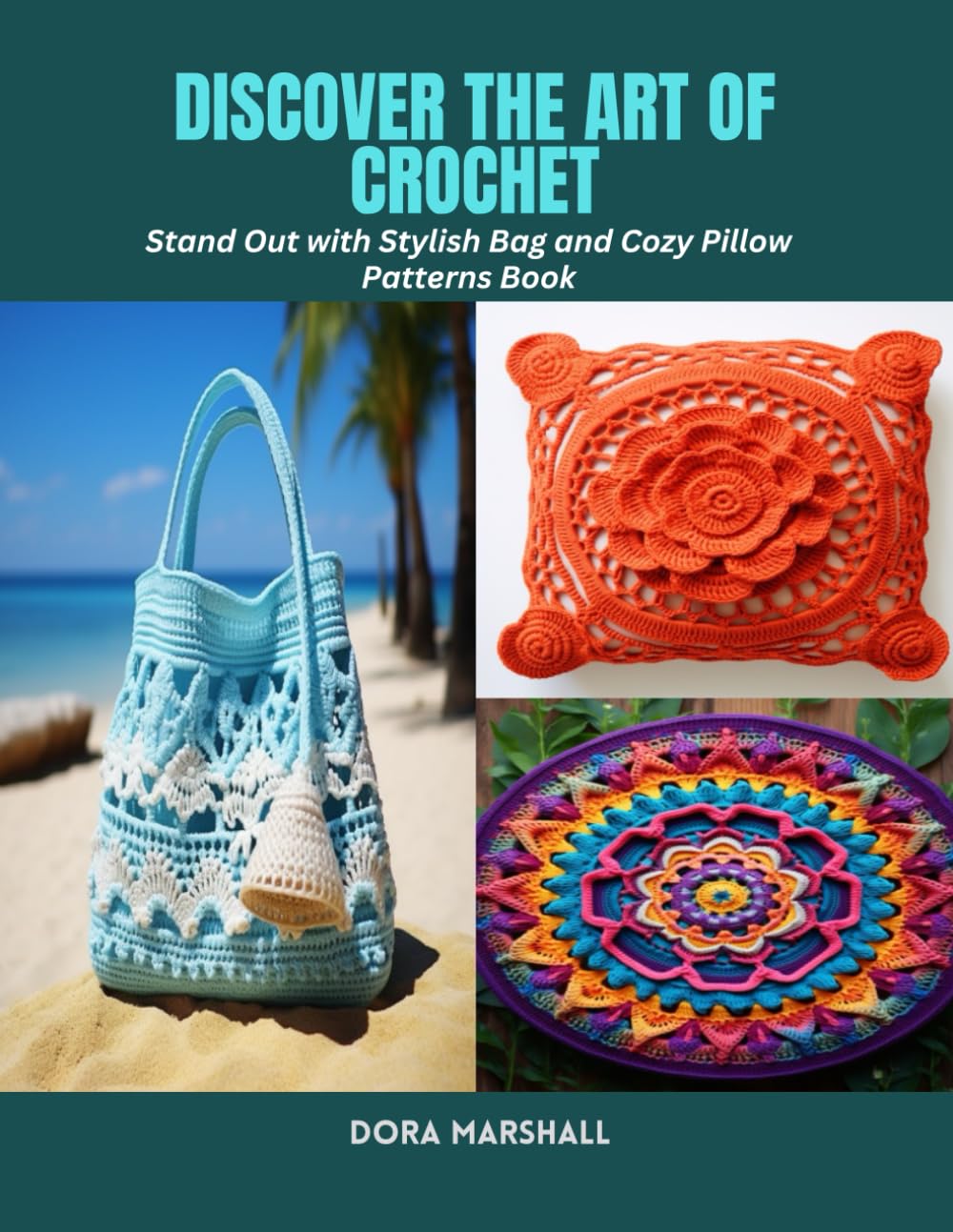 Discover the Art of Crochet: Stand Out with Stylish Bag and Cozy Pillow Patterns Book Hobbies & Crafts