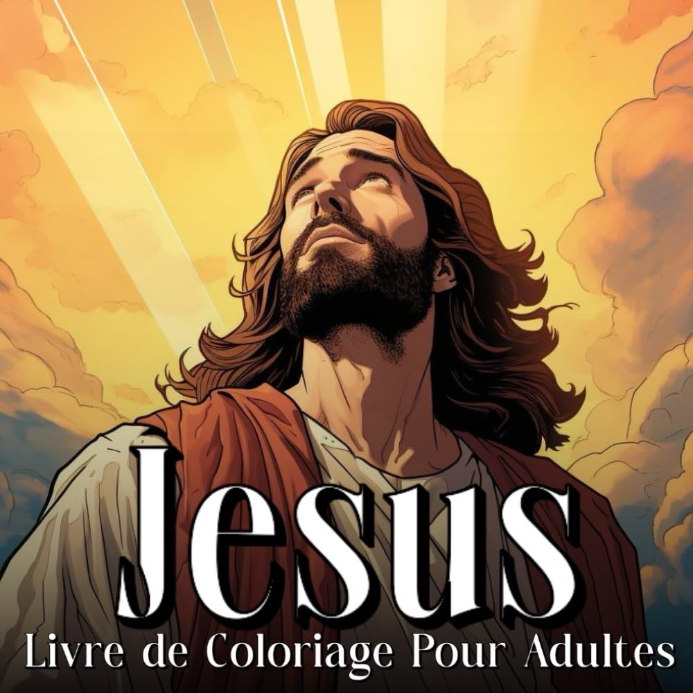 Jesus Color par Numero: Livre de Coloriage Chrétien pour Adultes avec Scènes Bibliques book