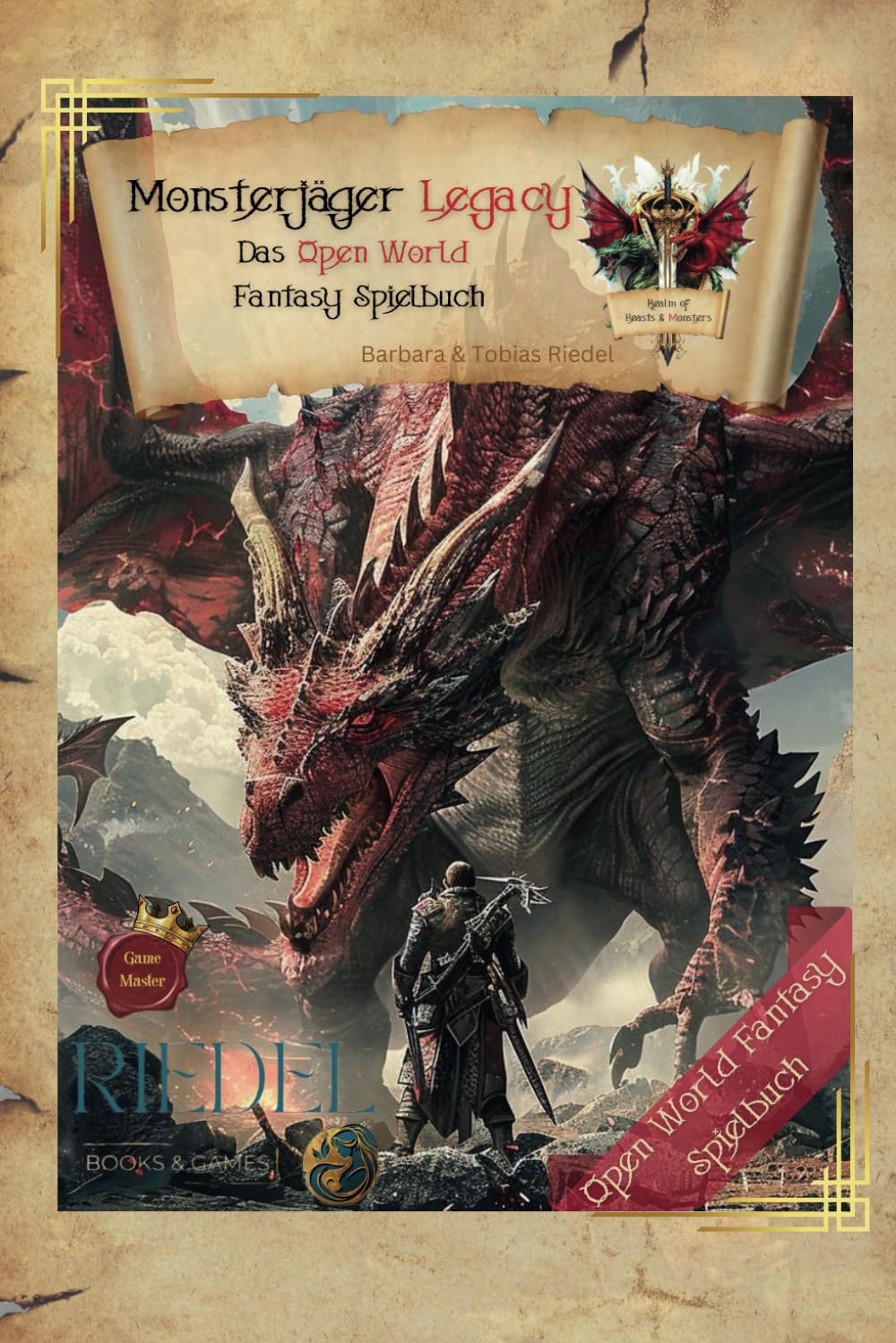 Monsterjäger | Das Legacy Fantasy Spielbuch | Rollenspielbuch | Wiederspielbares Legacy Spiel: Dein Charakter | Dein Abenteuer | Monsterjagd | ... Welt | Dungeons | Rollenspiel | Fantasy Action & Adventure