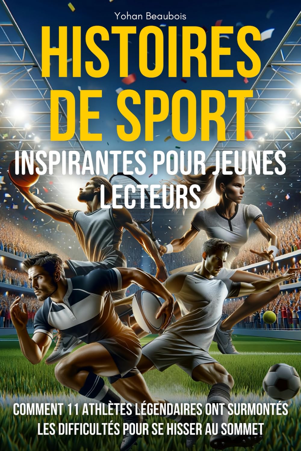 Histoires de sport inspirantes pour jeunes lecteurs : Comment 11 athlètes légendaires ont surmontés les difficultés pour se hisser au sommet | Livre ... Histoires sur la confiance et l’estime de soi book