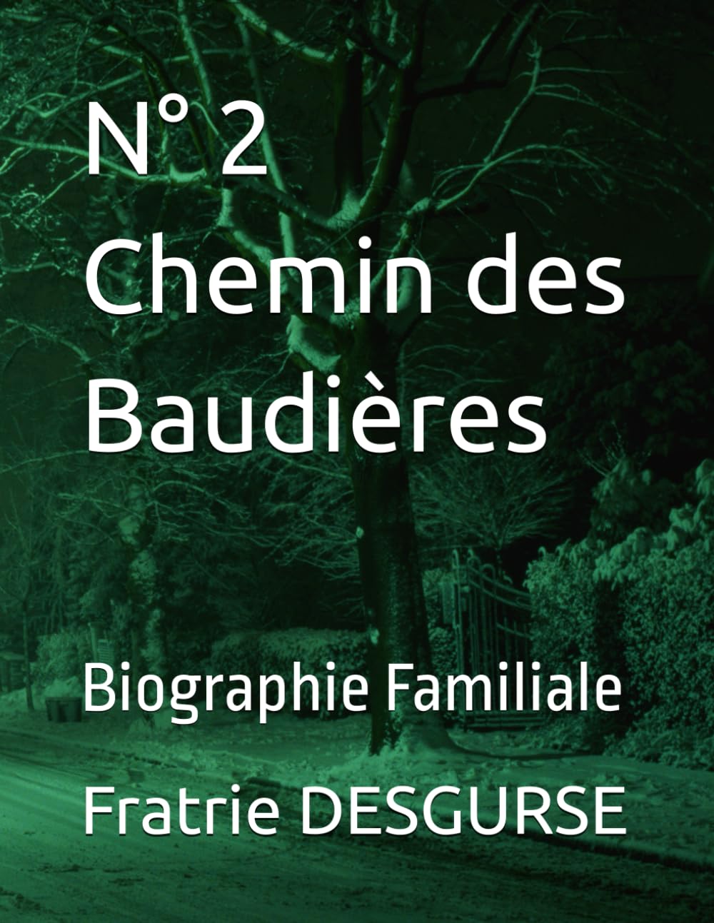 N° 2 Chemin des Baudières: Biographie Familiale book