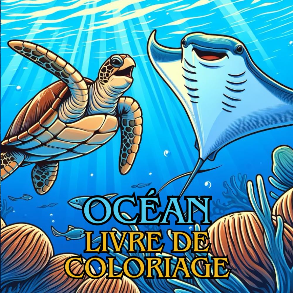 Ocean - Livre de coloriage: Livre de coloriage à partir de 8 ans sur le thème de la mer et de l'océan book