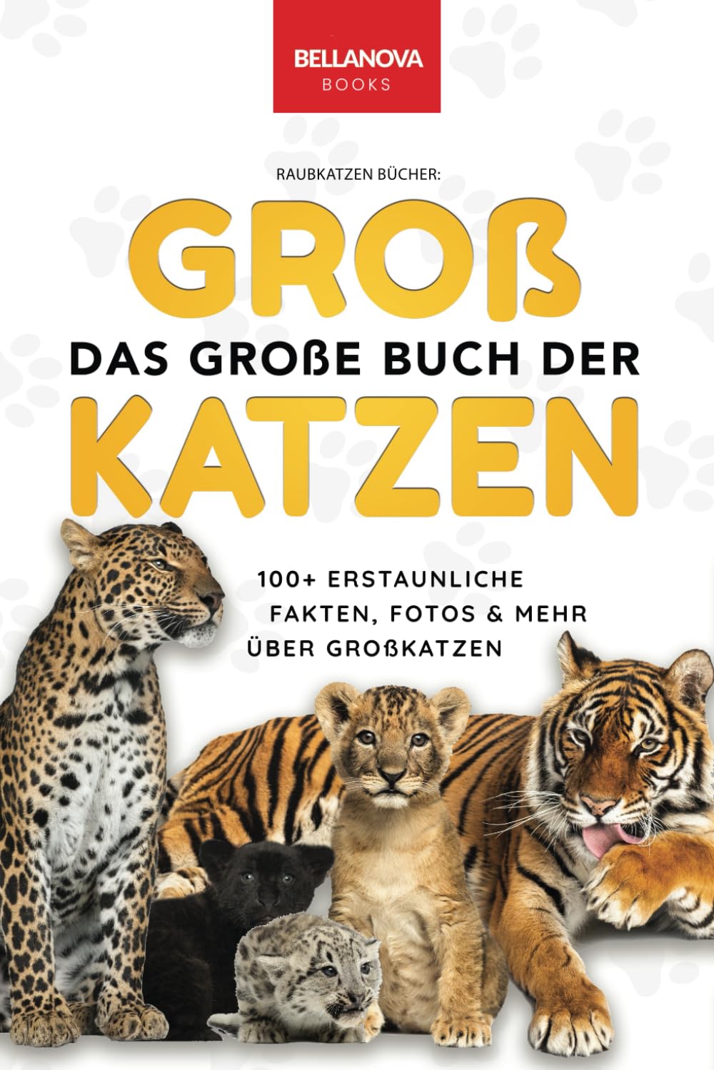 Raubkatzen Bücher: Das Große Buch der Großkatzen: Über 100 erstaunliche Fakten über Löwen, Tiger, Leoparden, Schneeleoparden, Jaguare & Rätseln Novels & Short Stories