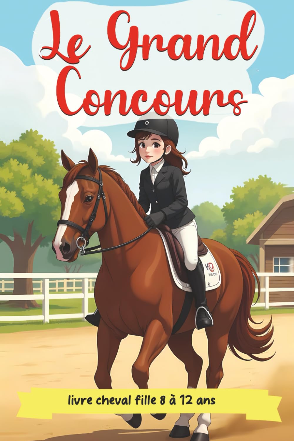 Le Grand Concours - livre cheval fille de 8 à 12 ans: Une Histoire d'Aventure et d'Amitié au Cœur d'un Centre Équestre | Un roman jeunesse sur la passion, la persévérance et la confiance en soi book