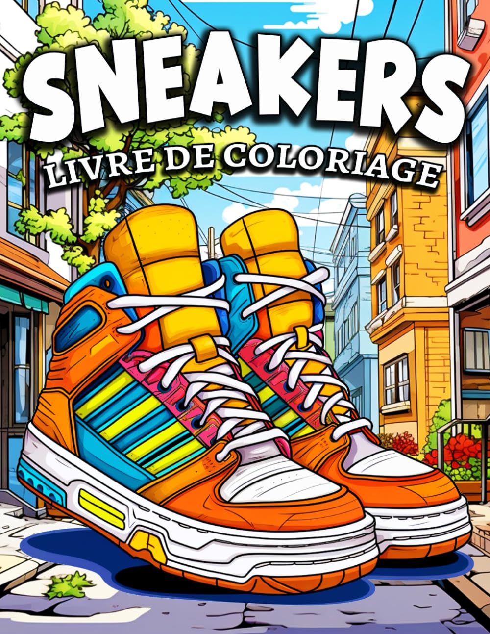 Sneaker Livre de Coloriage: 50 Unique Sneakers Designs for Adults and Kids Film, Art & Culture