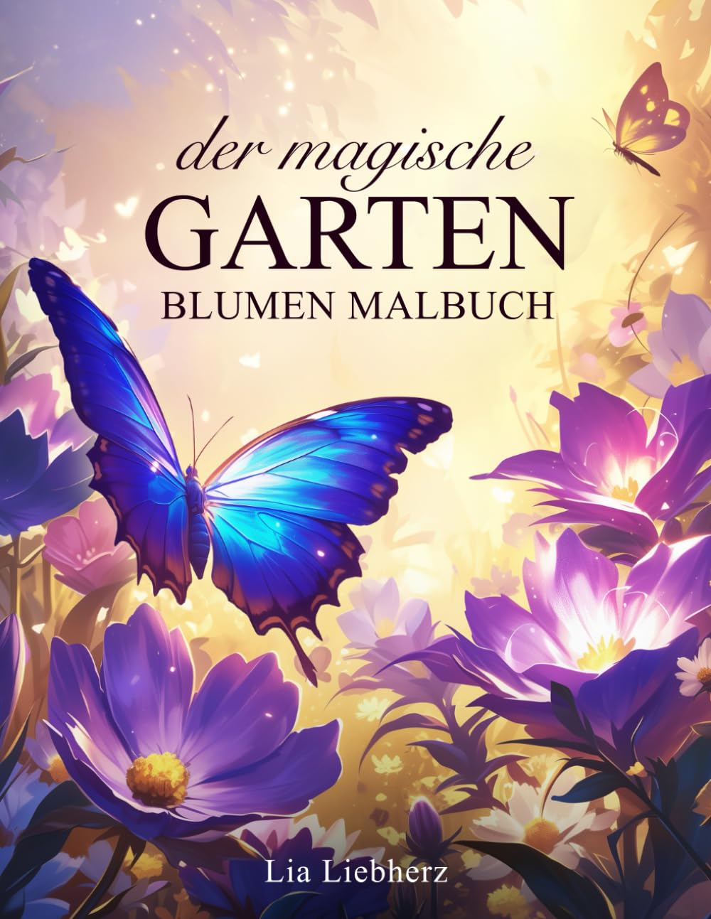 Der magische Garten – Blumen Malbuch für Erwachsene: 50 Motive zur Entspannung und Stressabbau in der blühenden Natur Mathematics