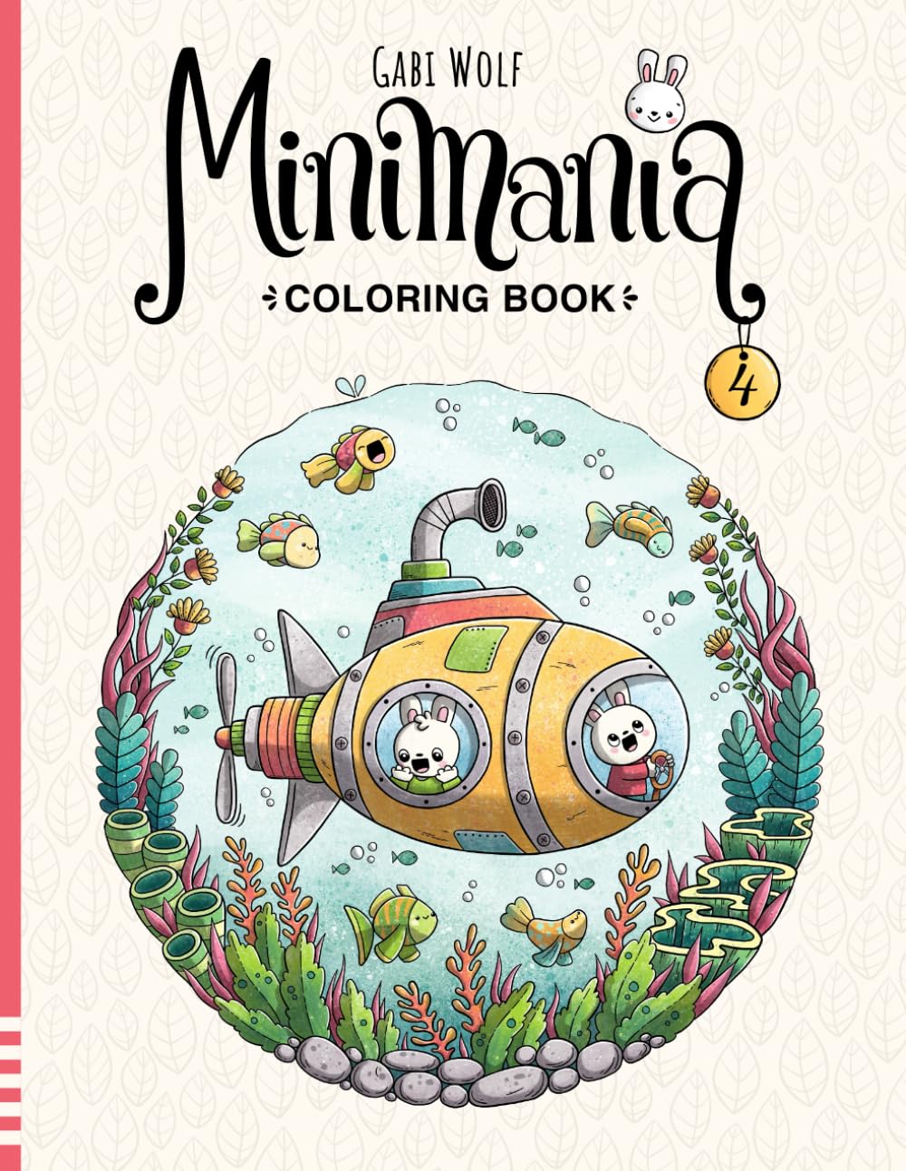Minimania Volume 4 - Coloring Book with little cute Wonder Worlds (Minimania Coloring Books) Arts & Music