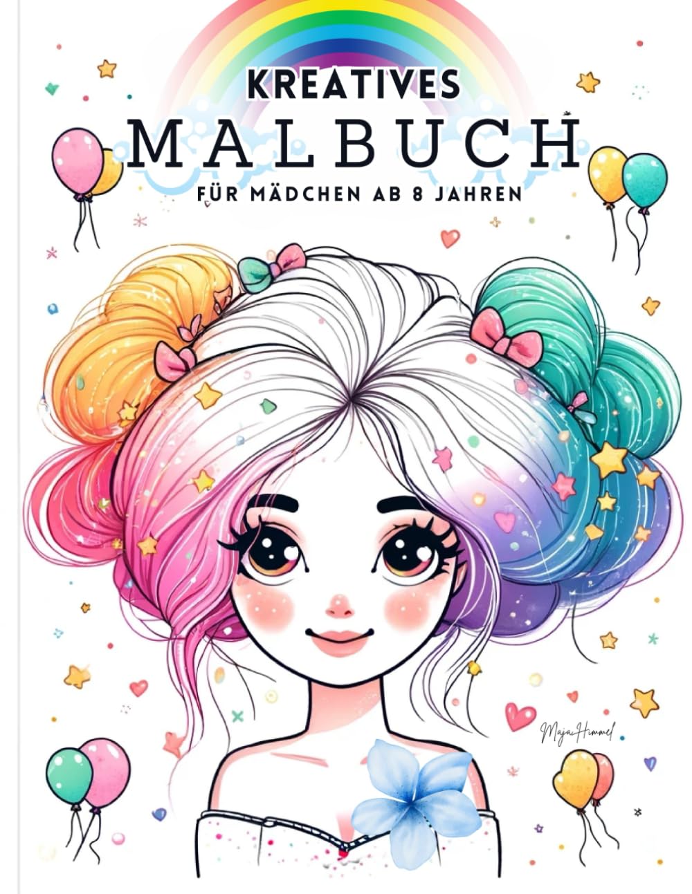 Kreatives Malbuch für Mädchen (ab 8 Jahre) - Das Geschenk für Kinder und Teenager: 50 entzückende Motive (Tiere, Pferde, verspielte Muster) zur Zen-inspirierten Beschäftigung Film, Art & Culture