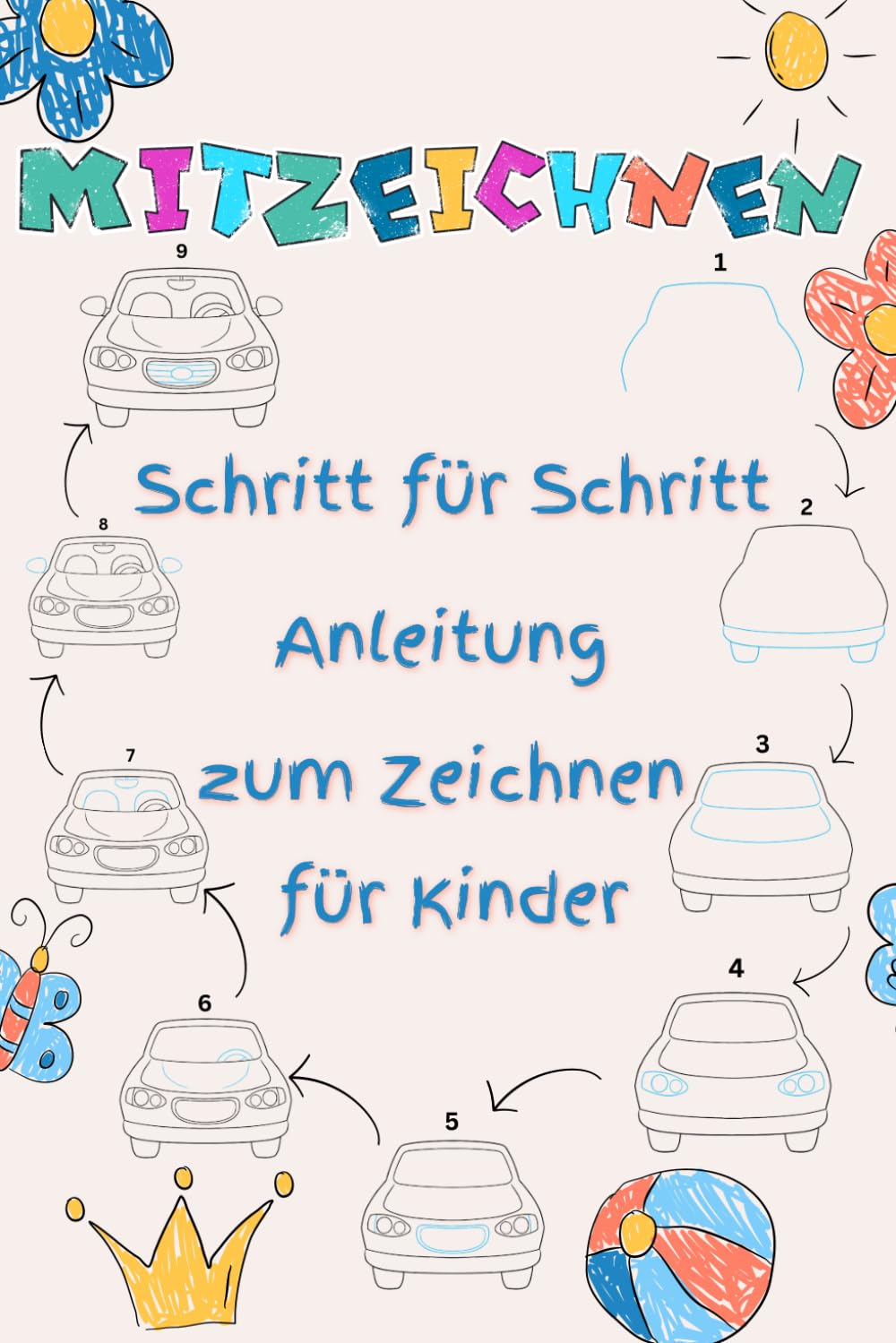Mitzeichnen: Schritt für Schritt Anleitung zum Zeichnen für Kinder Manga