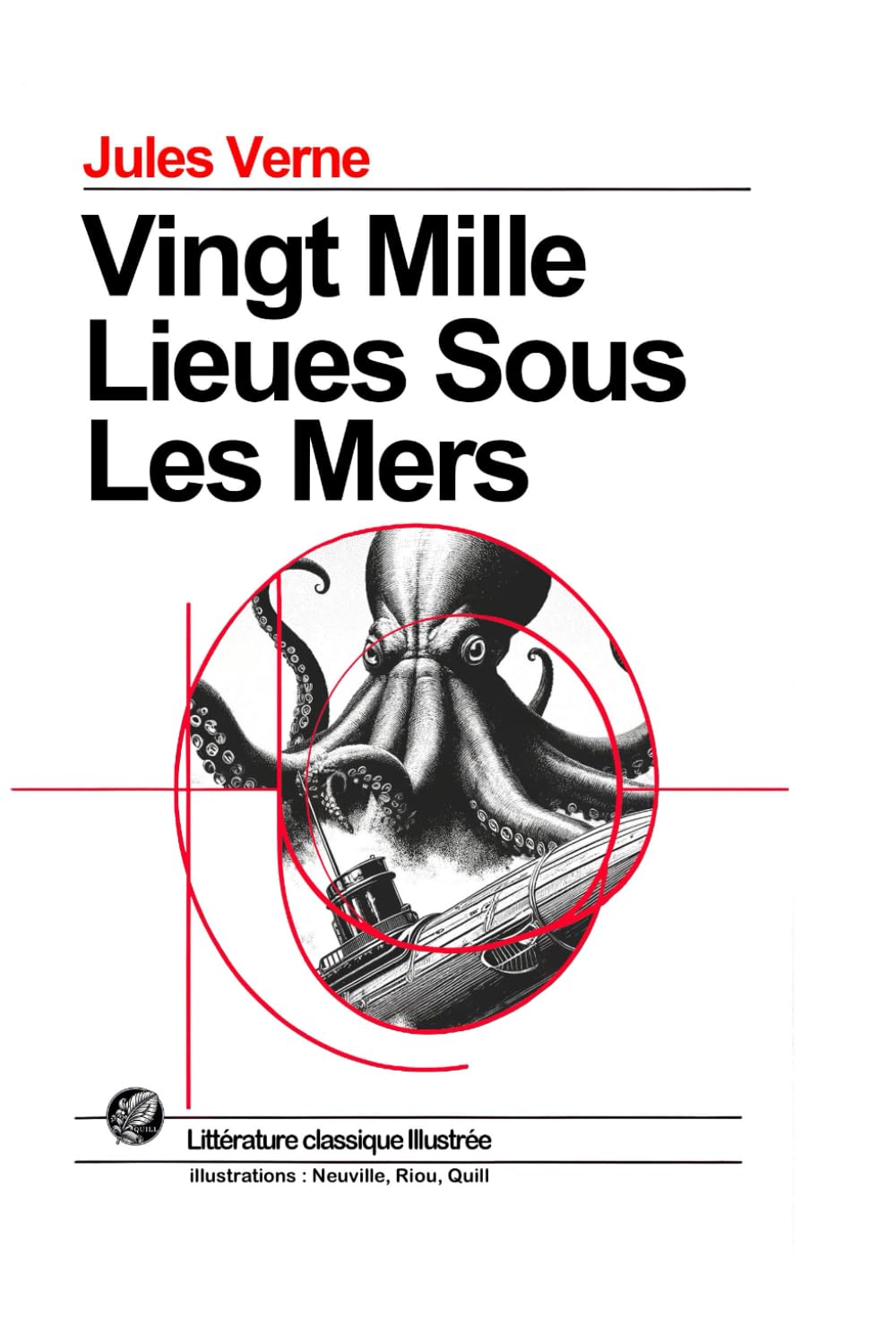 Vingt Mille Lieues Sous Les Mers: Grand format Souple illustré - Édition Collector avec illustrations exclusives et texte intégral book