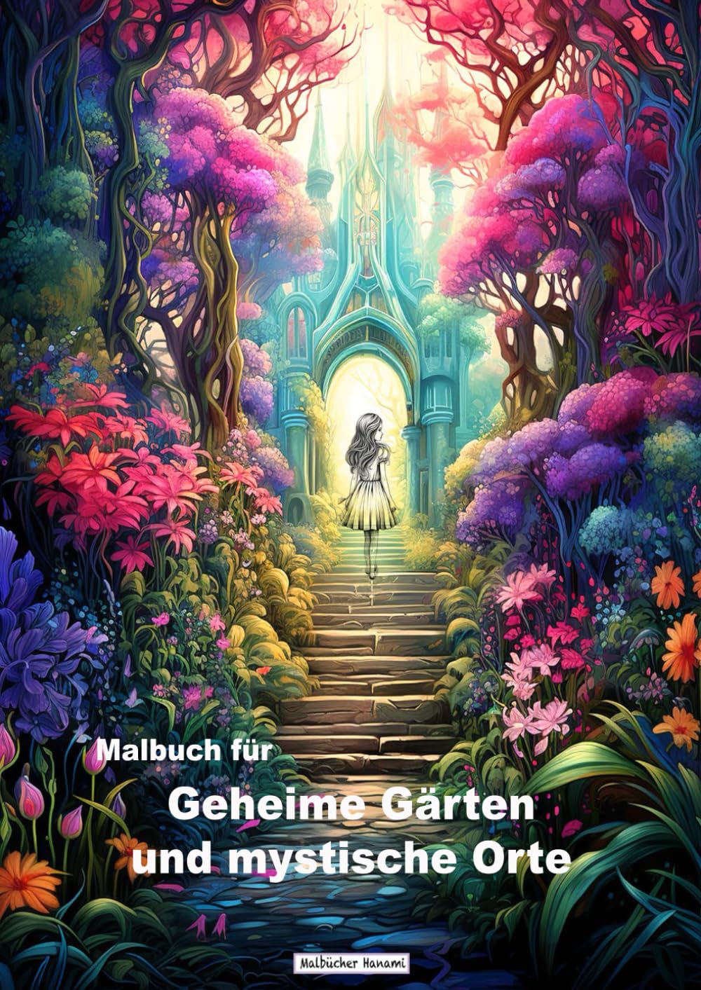 Malbuch für geheime Gärten und mystische Orte: Malen und Entspannen mit 50 zauberhaften Motiven Architecture