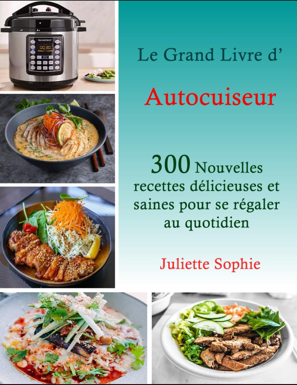 Le Grand Livre d’Autocuiseur: 300 Nouvelles recettes délicieuses et saines pour se régaler au quotidien book