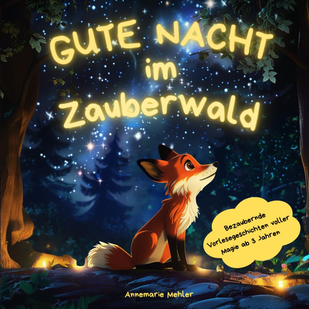 Gute Nacht im Zauberwald: Ein liebevolles Kinderbuch ab 3 Jahren zum Träumen und Kuscheln inkl. kindgerechter Entspannungsmethoden für mehr Achtsamkeit Non-fiction