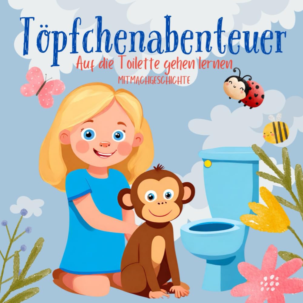Töpfchenabenteuer - Auf die Toilette gehen lernen: Eine Mitmachgeschichte für Kinder von 2- 5 Jahren Novels & Short Stories