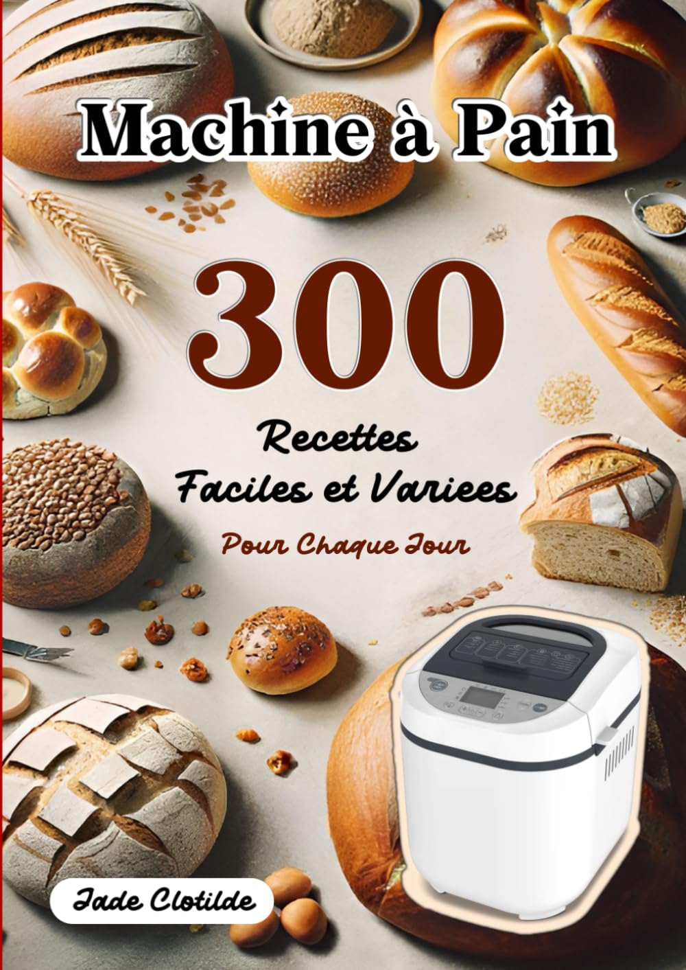 Machine à Pain 300 Recettes Faciles et Variées Pour Chaque Jour: Découvrez le Plaisir du Pain et de la Pâtisserie Faits Maison Cooking & Enjoying