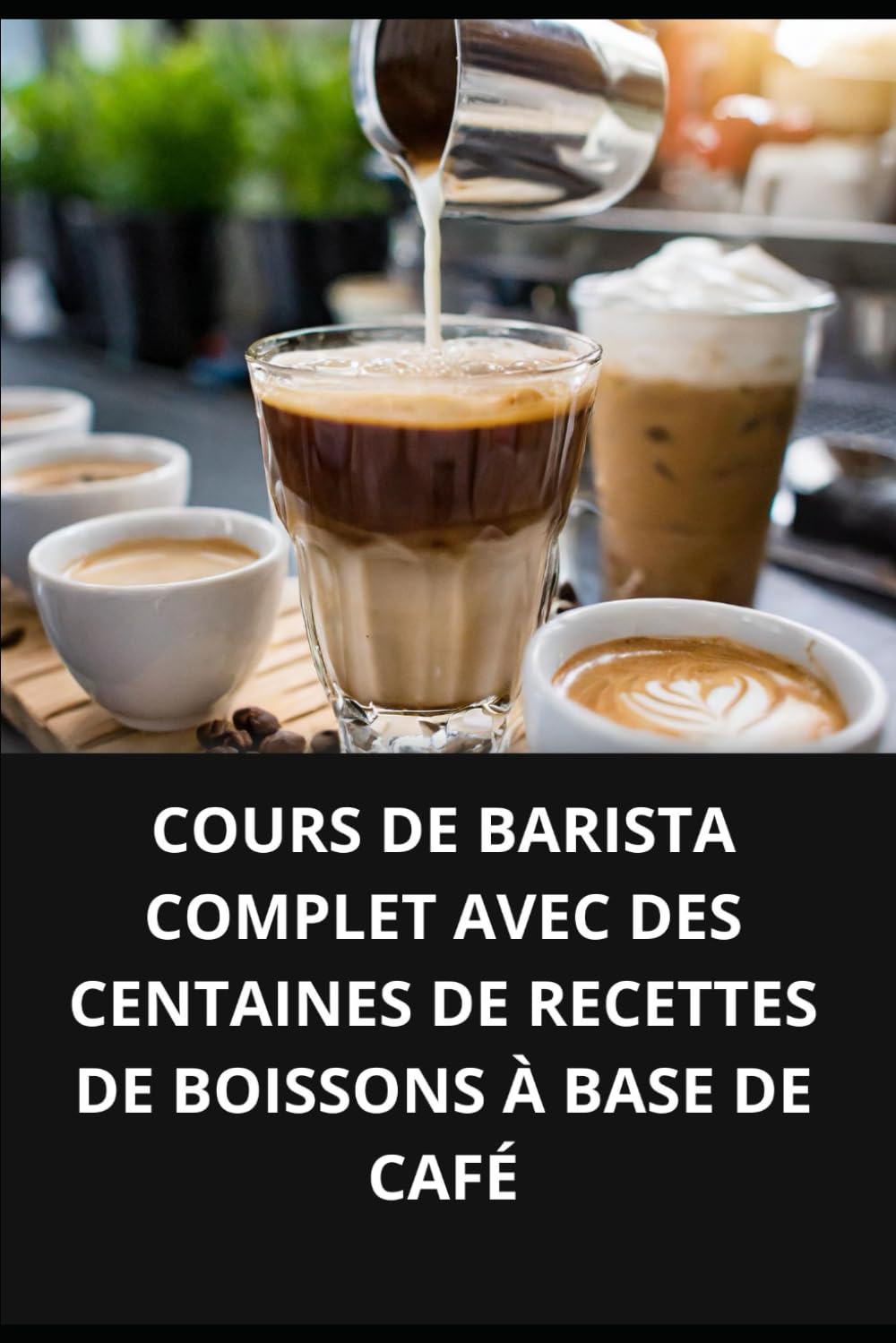 COURS DE BARISTA COMPLET AVEC DES CENTAINES DE RECETTES DE BOISSONS À BASE DE CAFÉ book