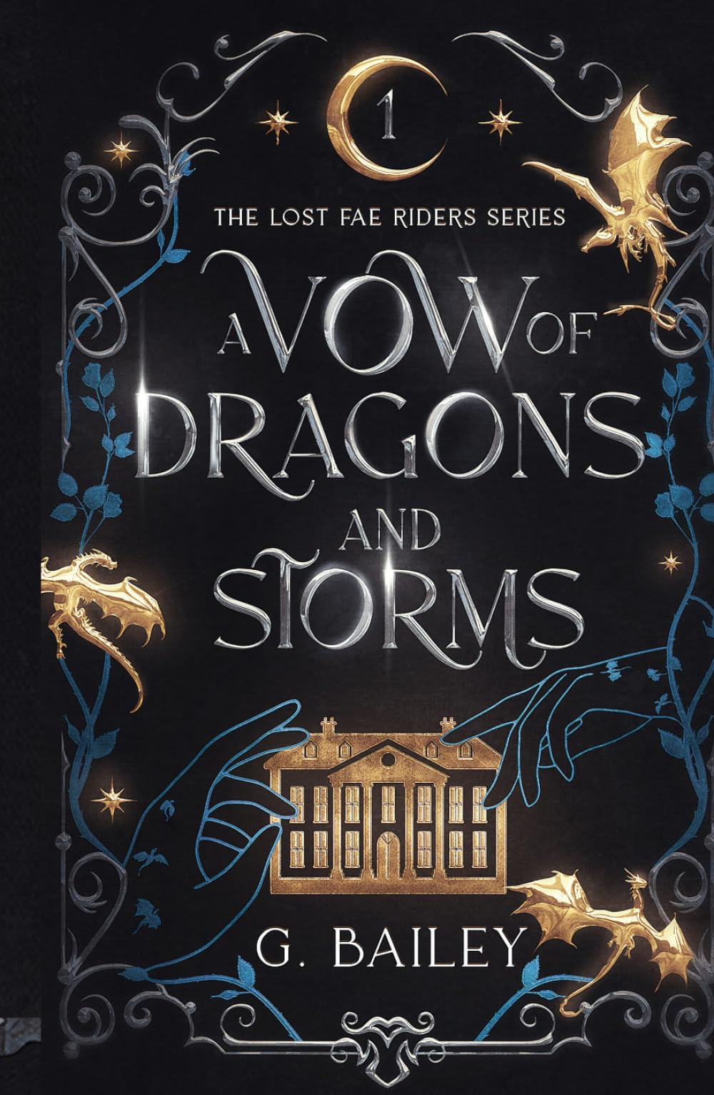A Vow of Dragons and Storms (The Lost Fae Riders Series, Band 1) Romantic Fantasy
