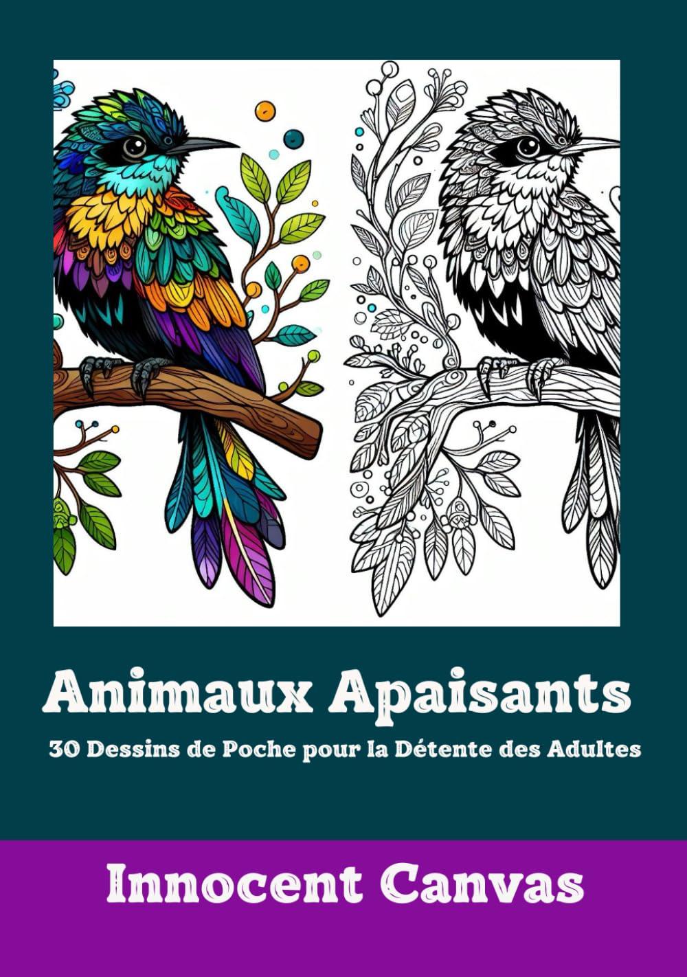 Animaux Apaisants: 30 Dessins de Poche pour la Détente des Adultes book