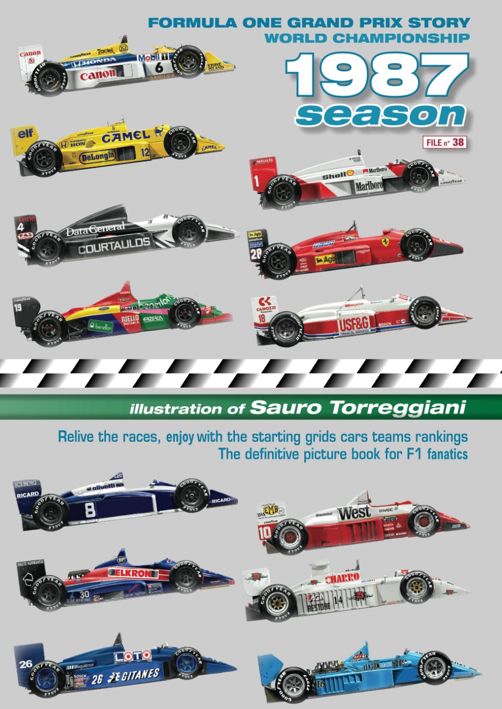 Formula One Grand Prix Story 1987 Season World Championship: Relive the races, enjoy with the starting grids cars teams rankings. The definitive picture book for F1 fanatics Arts & Culture Books