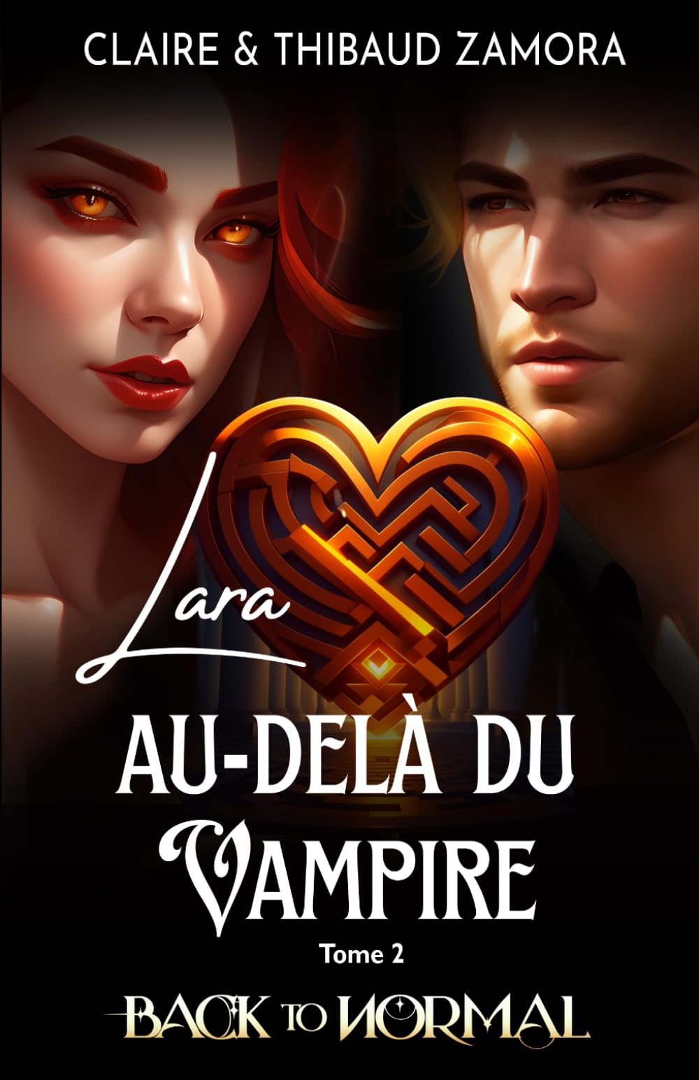 Lara, au-delà du vampire: T2: Amour impossible - Romance Illustrée (Noir et Blanc) book