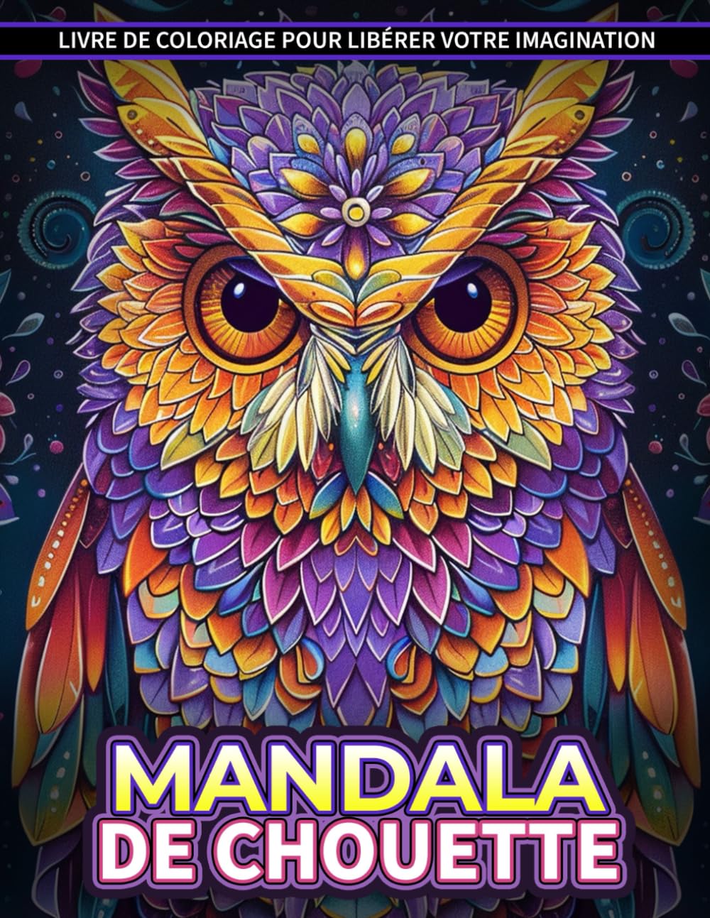 Mandala de Chouette Livre de Coloriage: Une Page De Coloriage De Mandala Inspirée De La Sagesse De La Nuit, Détendez-Vous Et Trouvez La Paix Dans La Beauté Des Hiboux book