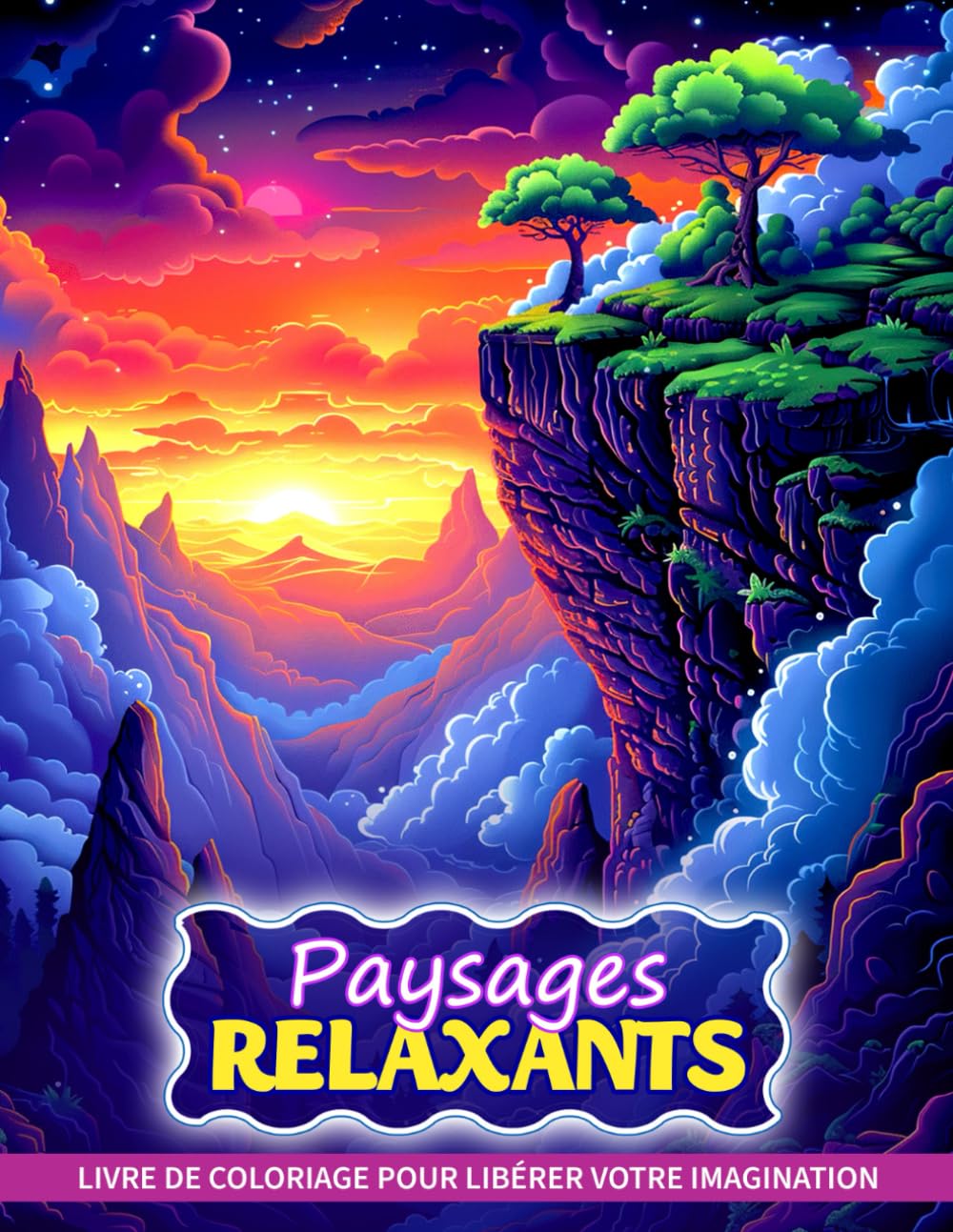 Paysages Relaxants Livre de Coloriage: Une Page À Colorier De Paysages Relaxants, Trouvez La Tranquillité Au Milieu De La Beauté De La Nature Et Des Couleurs Apaisantes. book