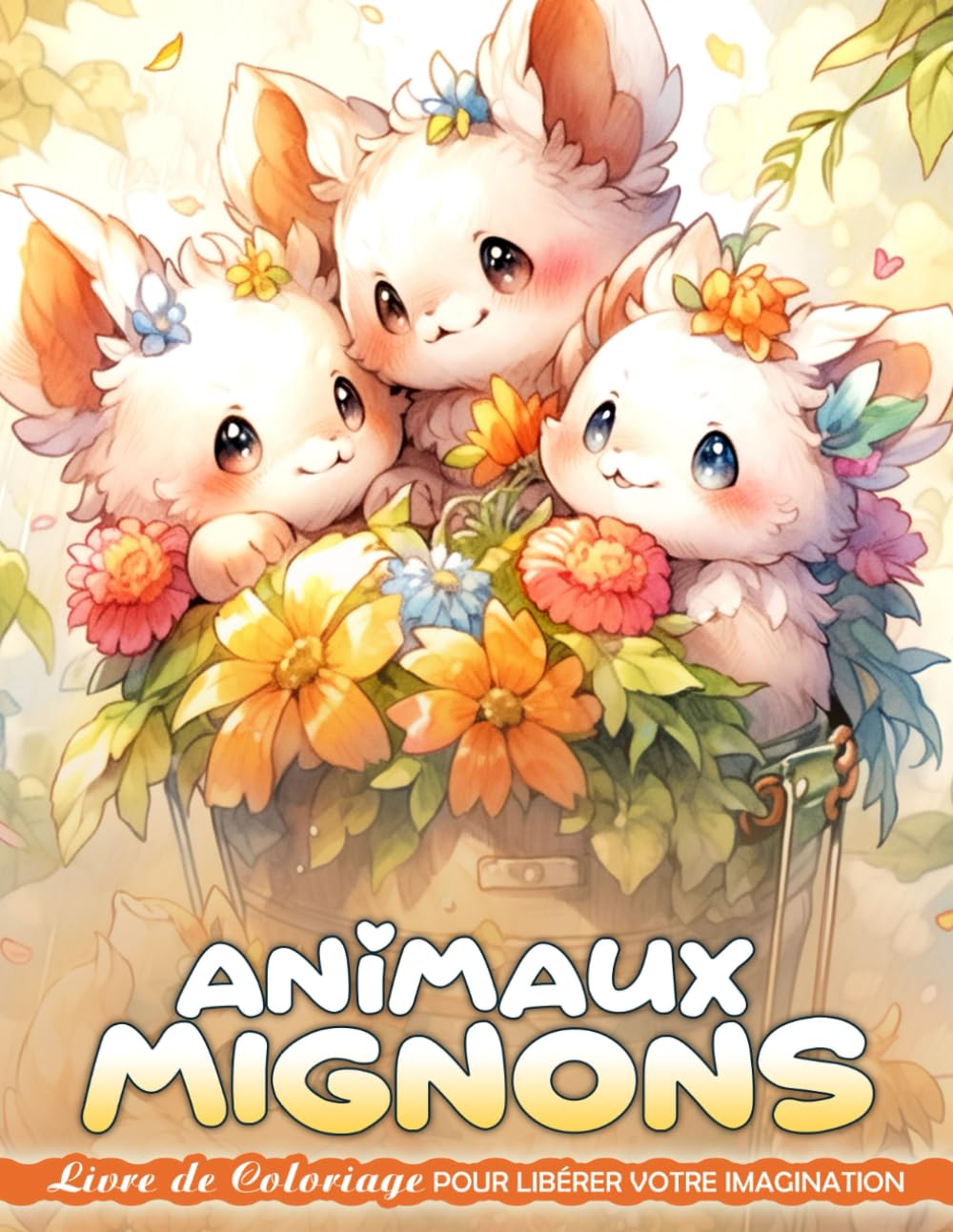 Animaux Mignons Livre de Coloriage: Page De Coloriage D'Animaux Mignons, Sérénité Chez Des Créatures Adorables book