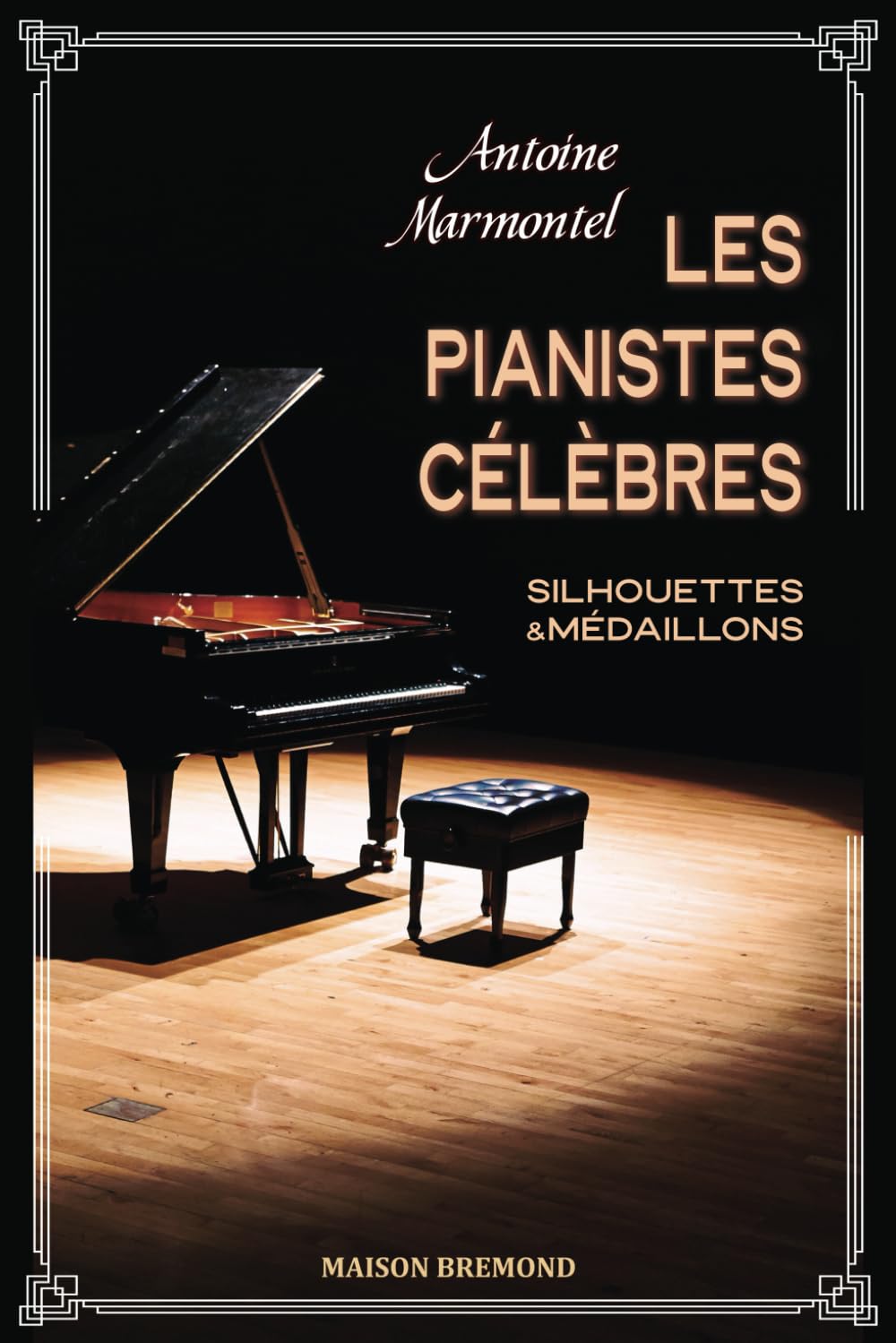 Les pianistes célèbres (Illustré): silhouettes & médaillons book