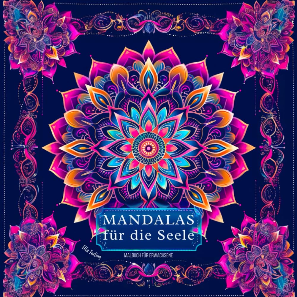 Mandalas für die Seele: Ein Malbuch für Erwachsene mit 50 beruhigenden und inspirierenden Designs: Zen-Doodle-Muster, Sonnen- und Mondmotive, ... Schmetterlinge und vieles mehr. Lifestyle