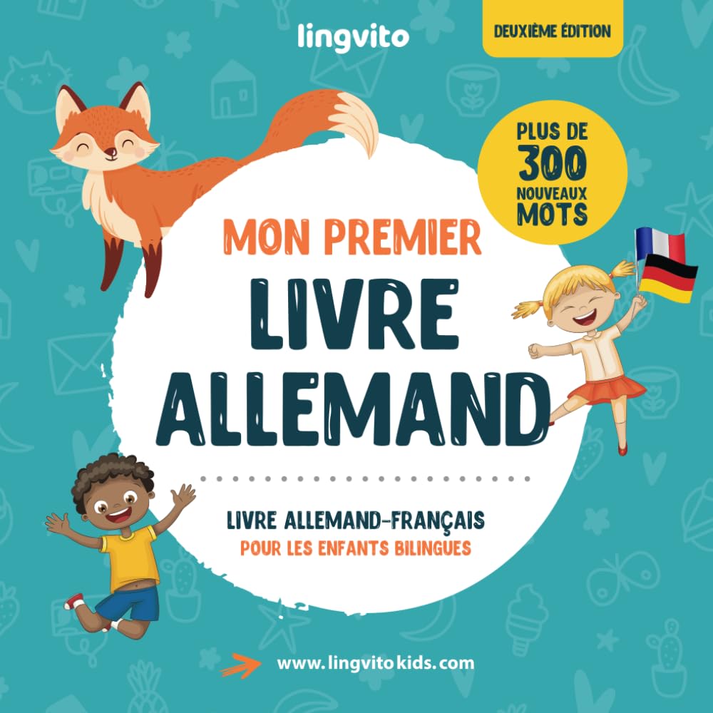 Mon premier livre allemand. Livre allemand-français pour les enfants bilingues: Livre pour enfants allemand-français avec illustrations pour enfants. ... pour apprendre l'allemand aux enfants book