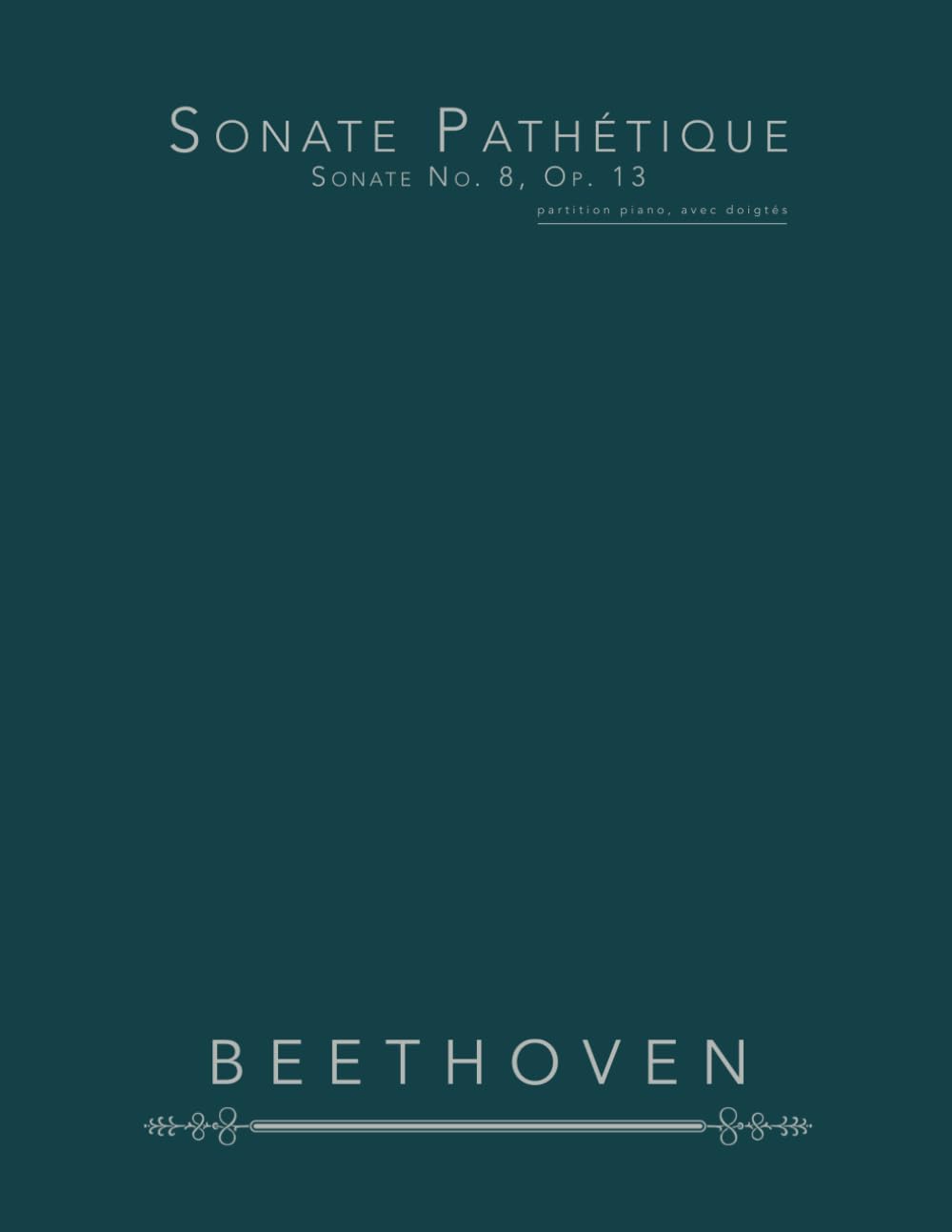 Sonate Pathétique, Sonate No. 8, Op. 13: partition piano, avec doigtés book