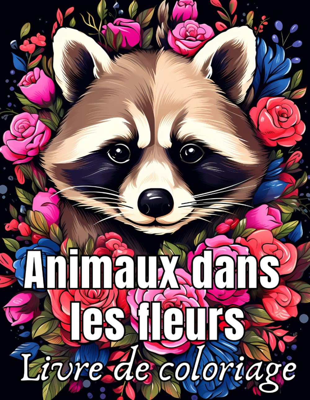 Animaux dans les Fleurs Livre de Coloriage: 100 Animaux dans un Thème floral à Colorier pour Enfants et Adultes book