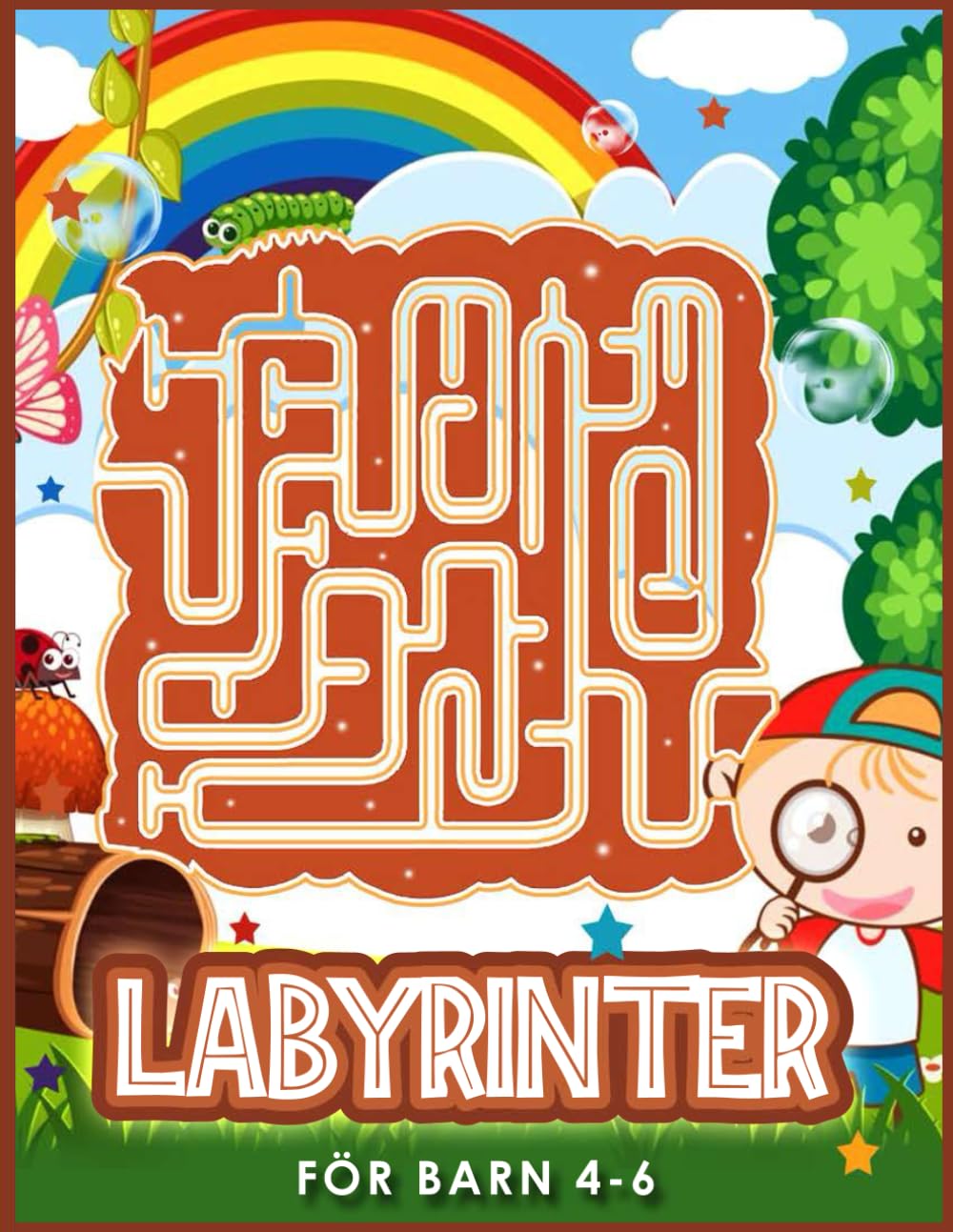 Labyrinter för Barn 4-6: Bok med roliga och pedagogiska aktiviteter, med ett spektrum av svårighetsgrader som sträcker sig från enkla till komplexa. Novels & Short Stories