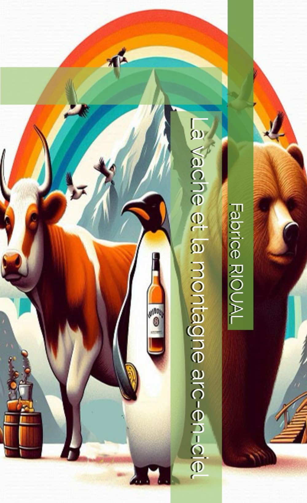 La vache et la montagne arc-en-ciel book