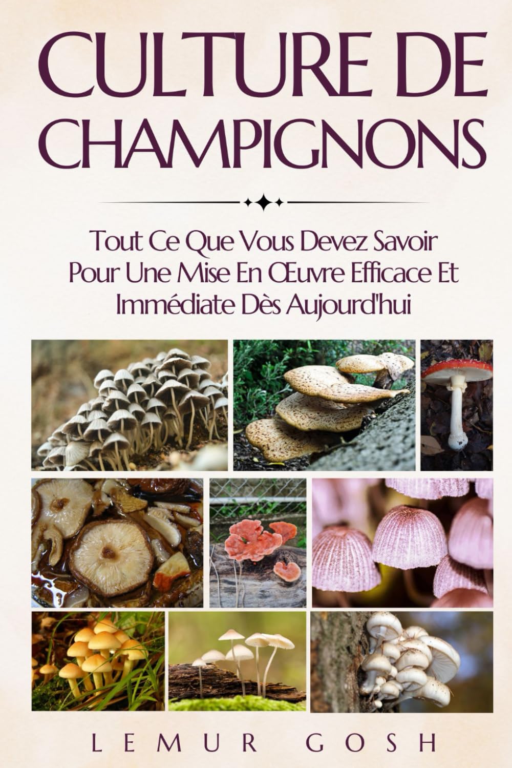 CULTURE DE CHAMPIGNONS: Tout Ce Que Vous Devez Savoir Pour Une Mise En Œuvre Efficace Et Immédiate Dès Aujourd'hui book