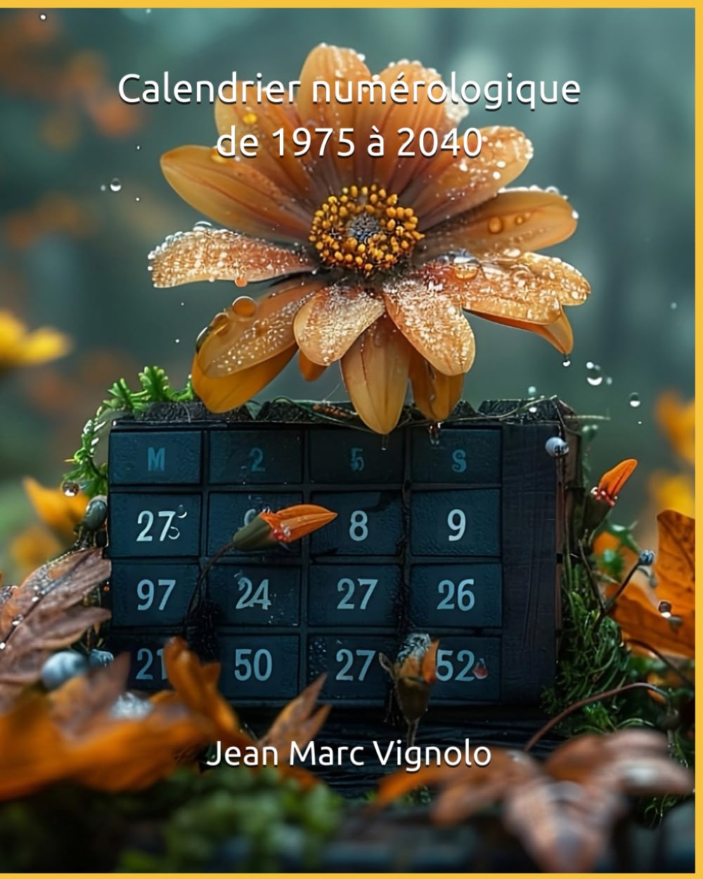 Calendrier numérologique de 1975 à 2040 book