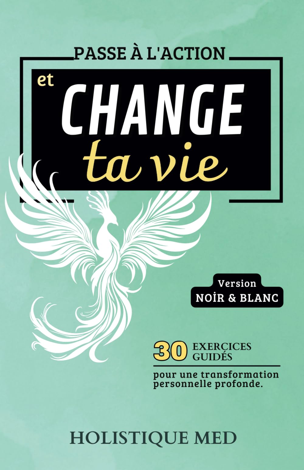 PASSE À L'ACTION et CHANGE TA VIE : 30 Exercices guidés pour une transformation personnelle profonde (Noir et Blanc): Livre de développement personnel book