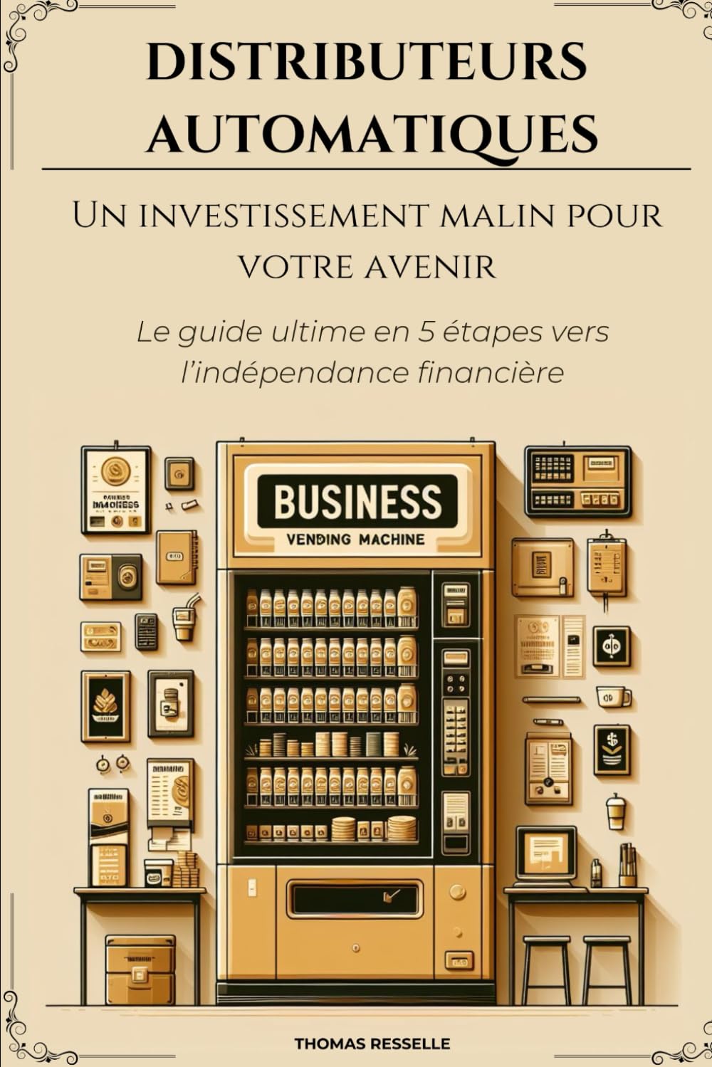 Distributeurs automatiques : Un investissement malin pour votre avenir: Le guide ultime en 5 étapes vers l’indépendance financière book