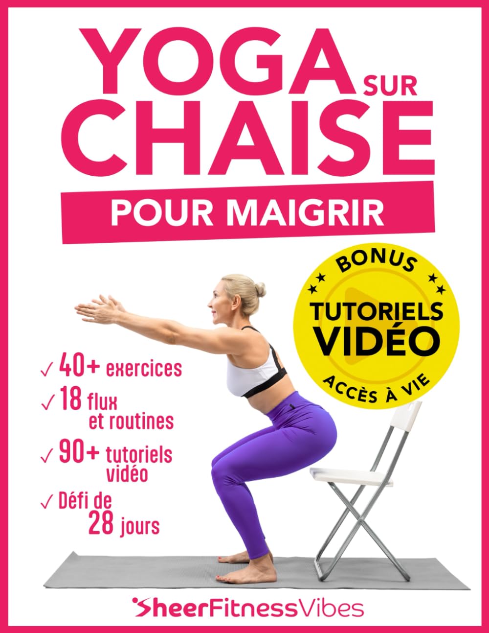 Yoga sur Chaise pour Maigrir: 10 Minutes par Jour pour se Transformer. Exercices à Faible Impact pour Seniors et Débutants: 10 Minutes par Jour pour ... Faible Impact pour Seniors et Dbutants Leisure, Home & Garden