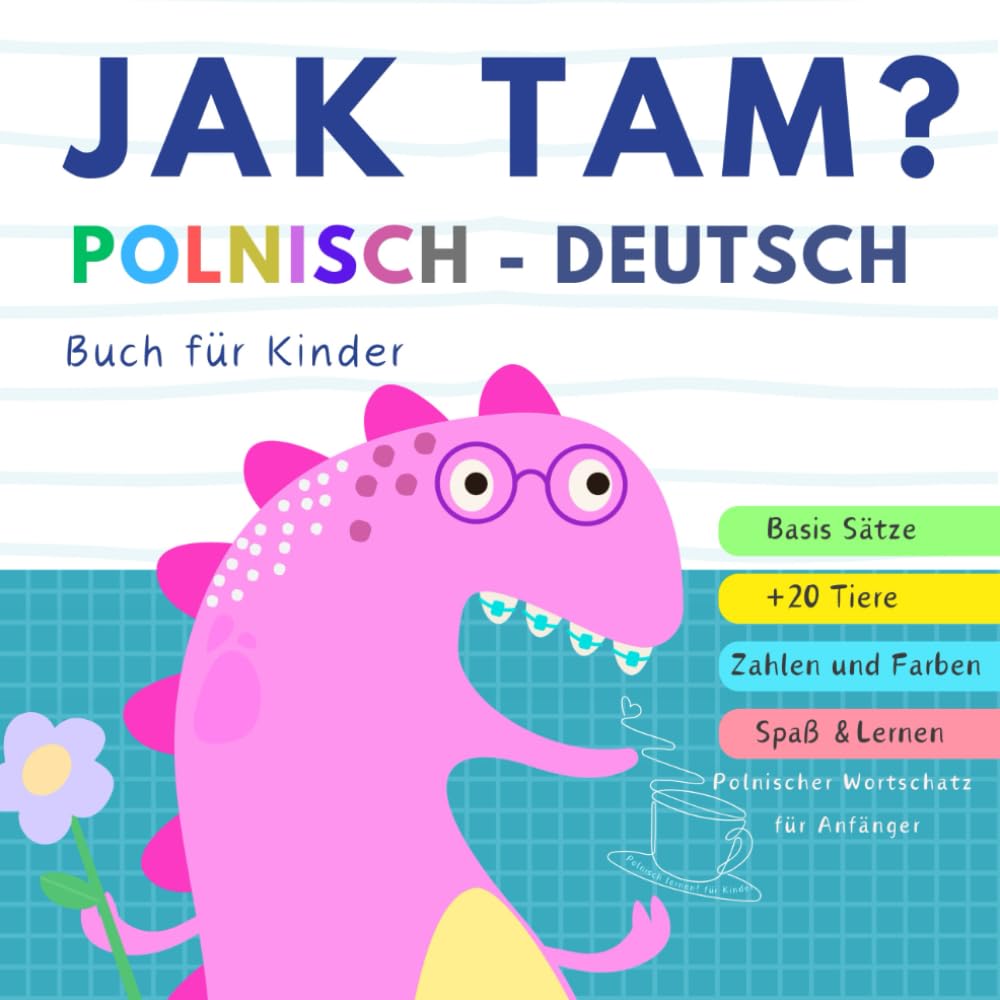 POLNISCH Deutsch für Kinder Basis Sätze, Tiere, Zahlen und Farben: Polskie ksiazki po polsku dla dzieci, Polnisch lernen für Anfänger, Bücher auf polnisch Parents & Children