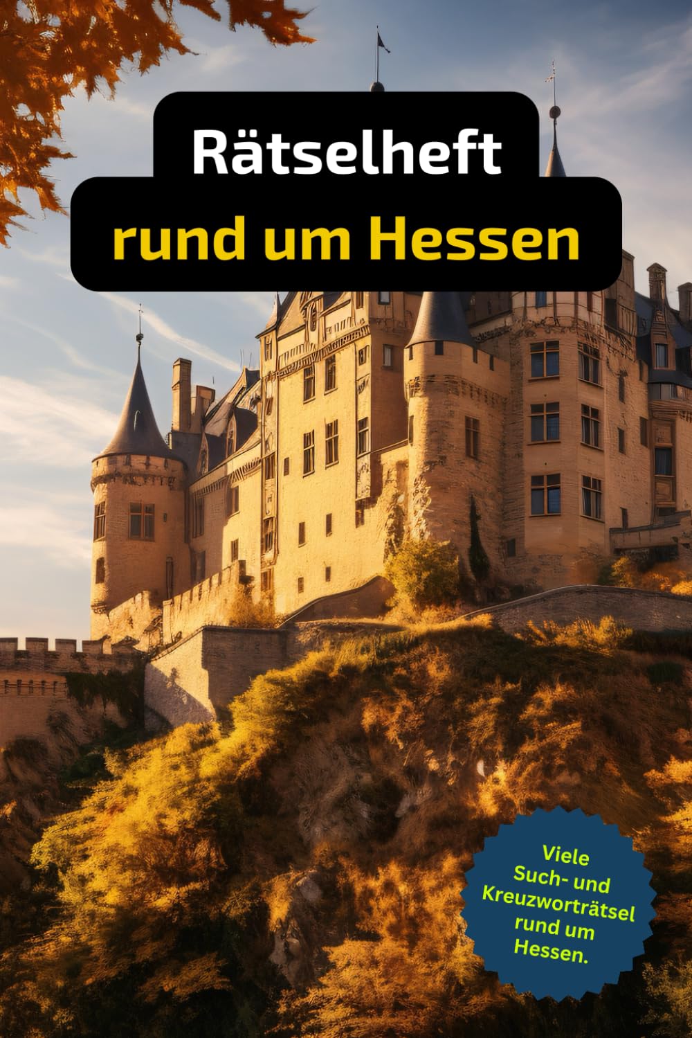 Rätselheft rund um Hessen.: Tolles Geschenk für alle, die Hessen lieben. Rätsel und Knobelei in einem Kreuzworträtselheft. Leisure & Fun