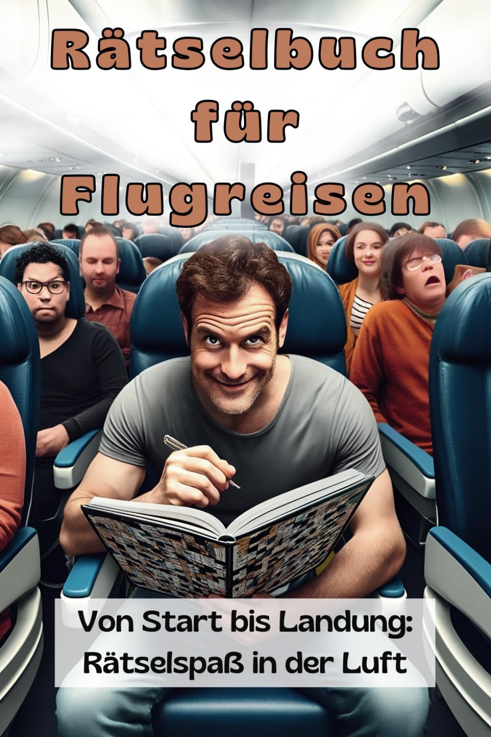 Rätselbuch für Flugreisen - Ideales Geschenk für Flugzeug oder Urlaub, Erwachsene oder Jugendliche: Von Start bis Landung: Rätselspaß in der Luft Leisure & Fun