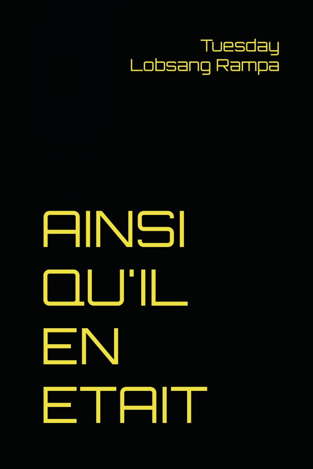 AINSI QU'IL EN ETAIT book