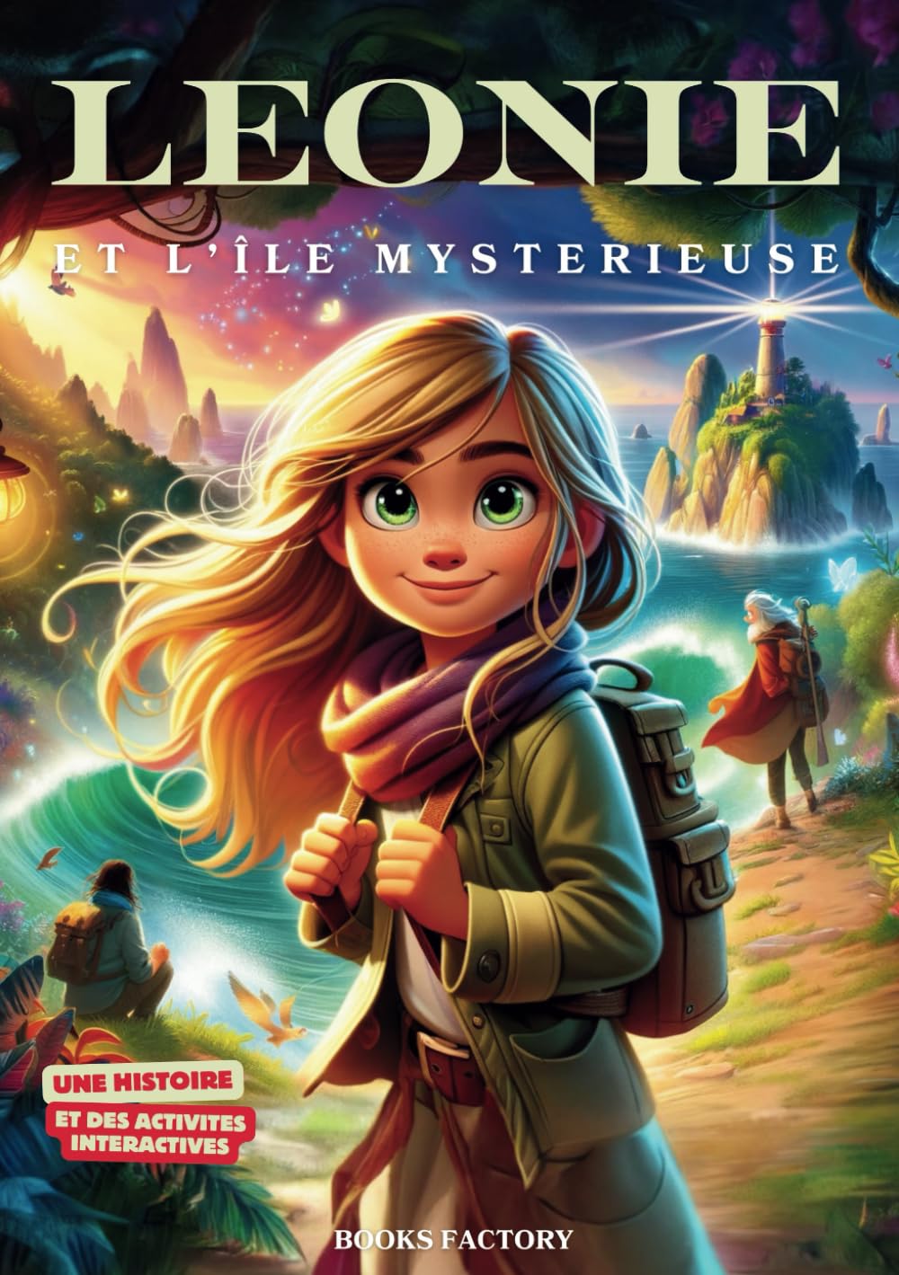 Léonie et l'île mystérieuse: Les Aventures enchantées d’une Jeune Sorcière ** Activités interactives ** Livre illustré (Les Aventures de Noëlla et Léonie) Fairy Tales & Legends