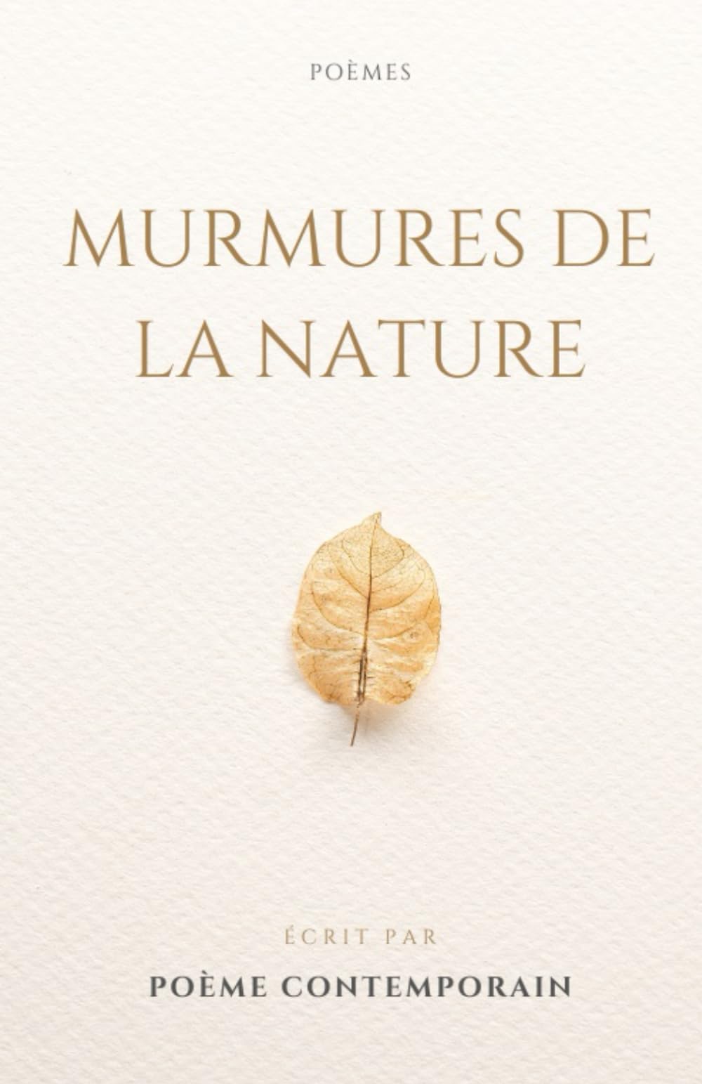 POÈMES: MURMURES DE LA NATURE book